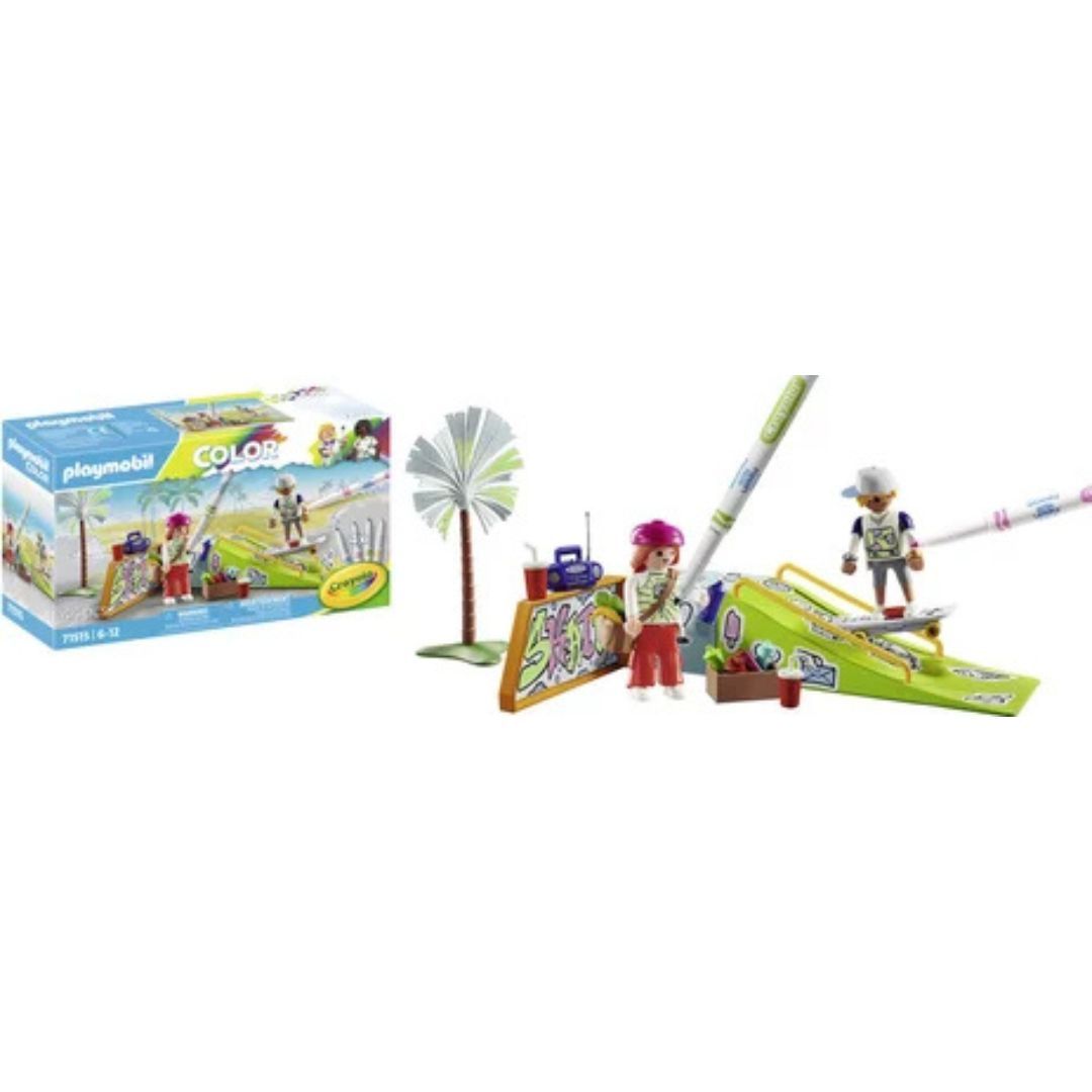 Playmobil 71515 - Skateurs avec rampe - Color