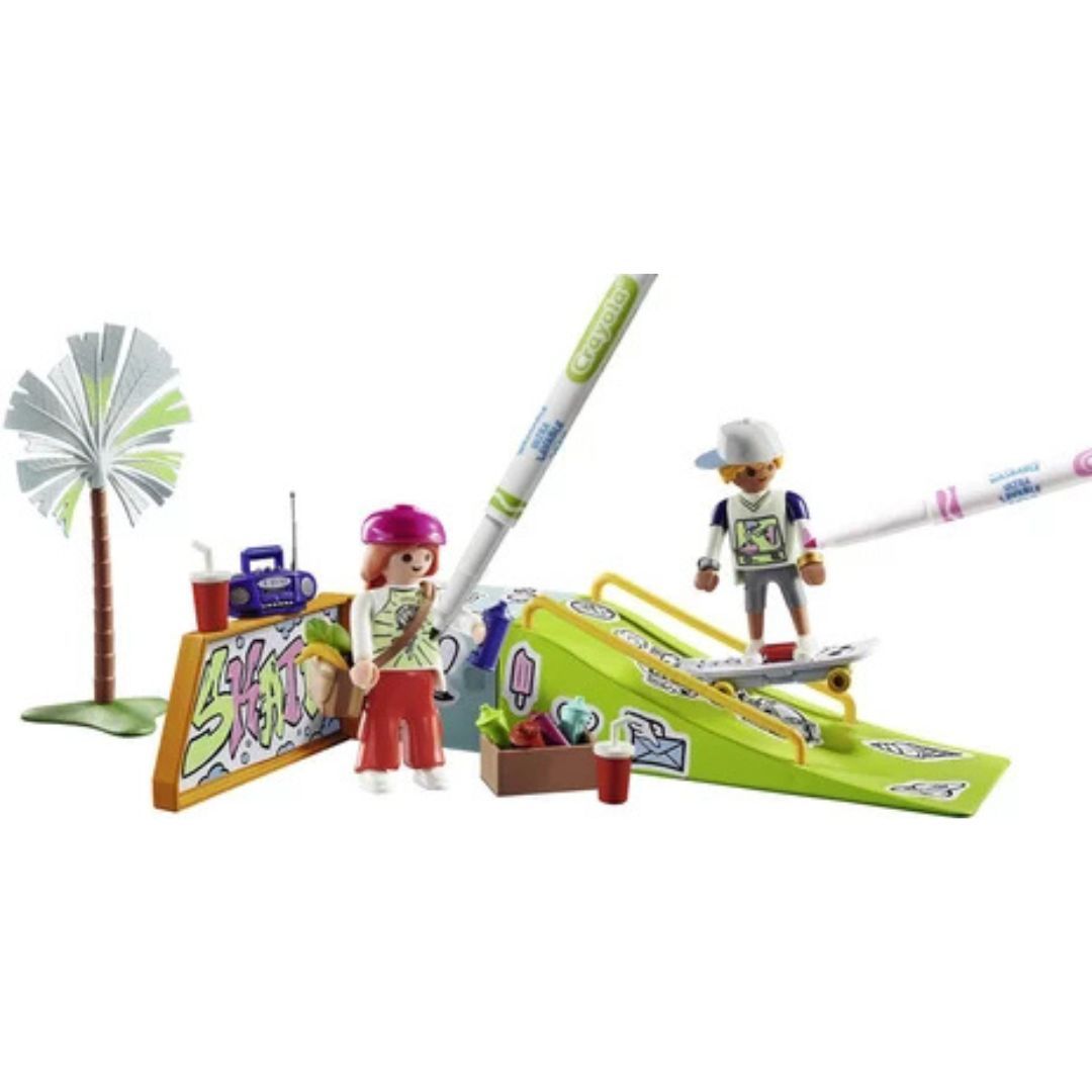 Playmobil 71515 - Skateurs avec rampe - Color