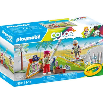 Playmobil 71515 - Skateurs avec rampe - Color