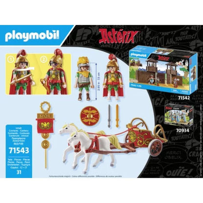 Playmobil 71543 - Astérix - César avec char et chevaux