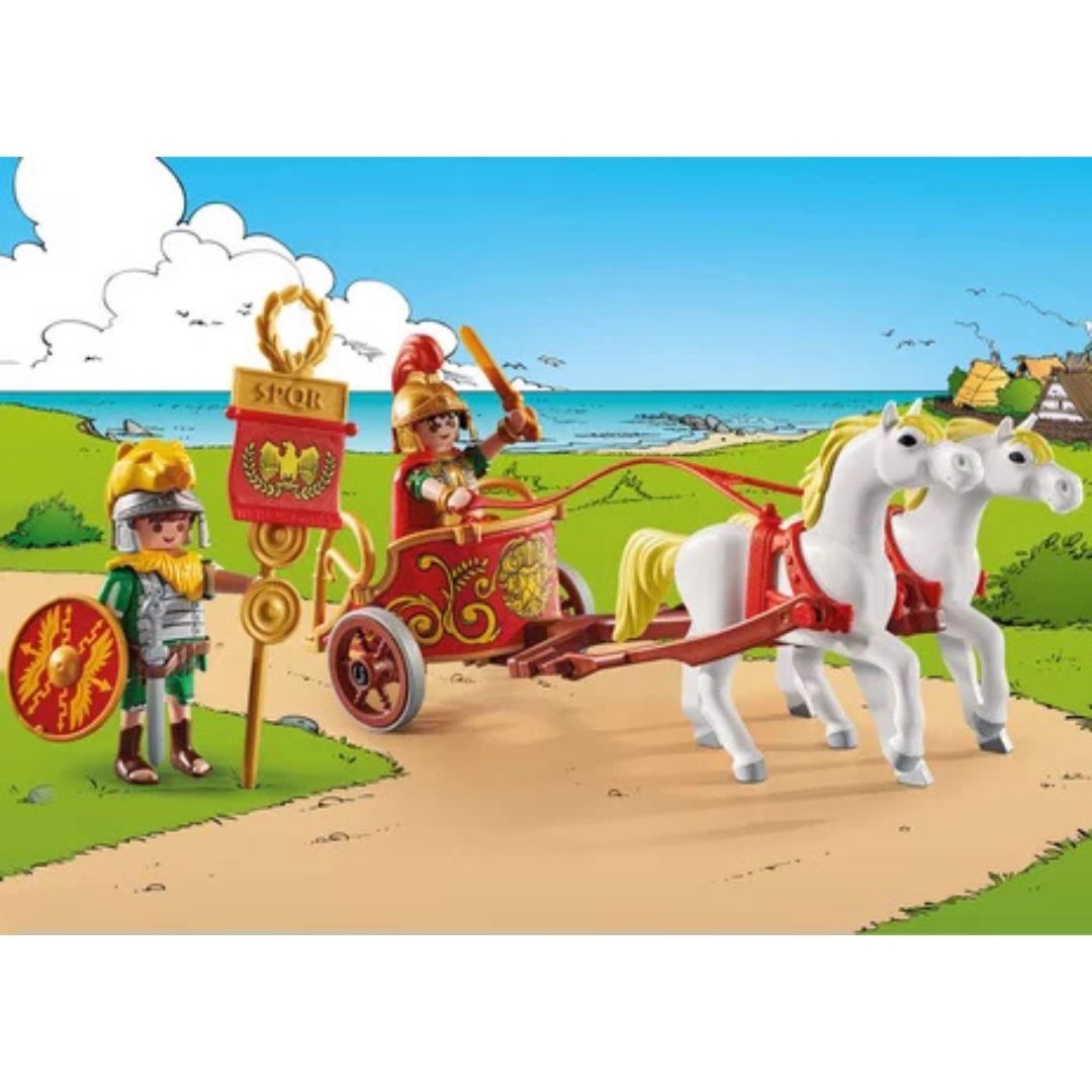 Playmobil 71543 - Astérix - César avec char et chevaux