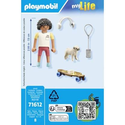 Playmobil 71612 - Adolescent avec chien