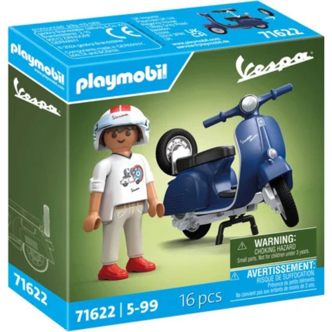 Playmobil 71622 - 1969 Vespa 150 Sprint Veloce - Bleu