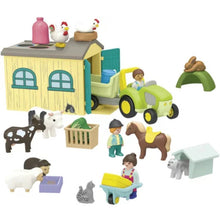 Playmobil Junior 71656 - Ferme avec Tracteur et Animaux