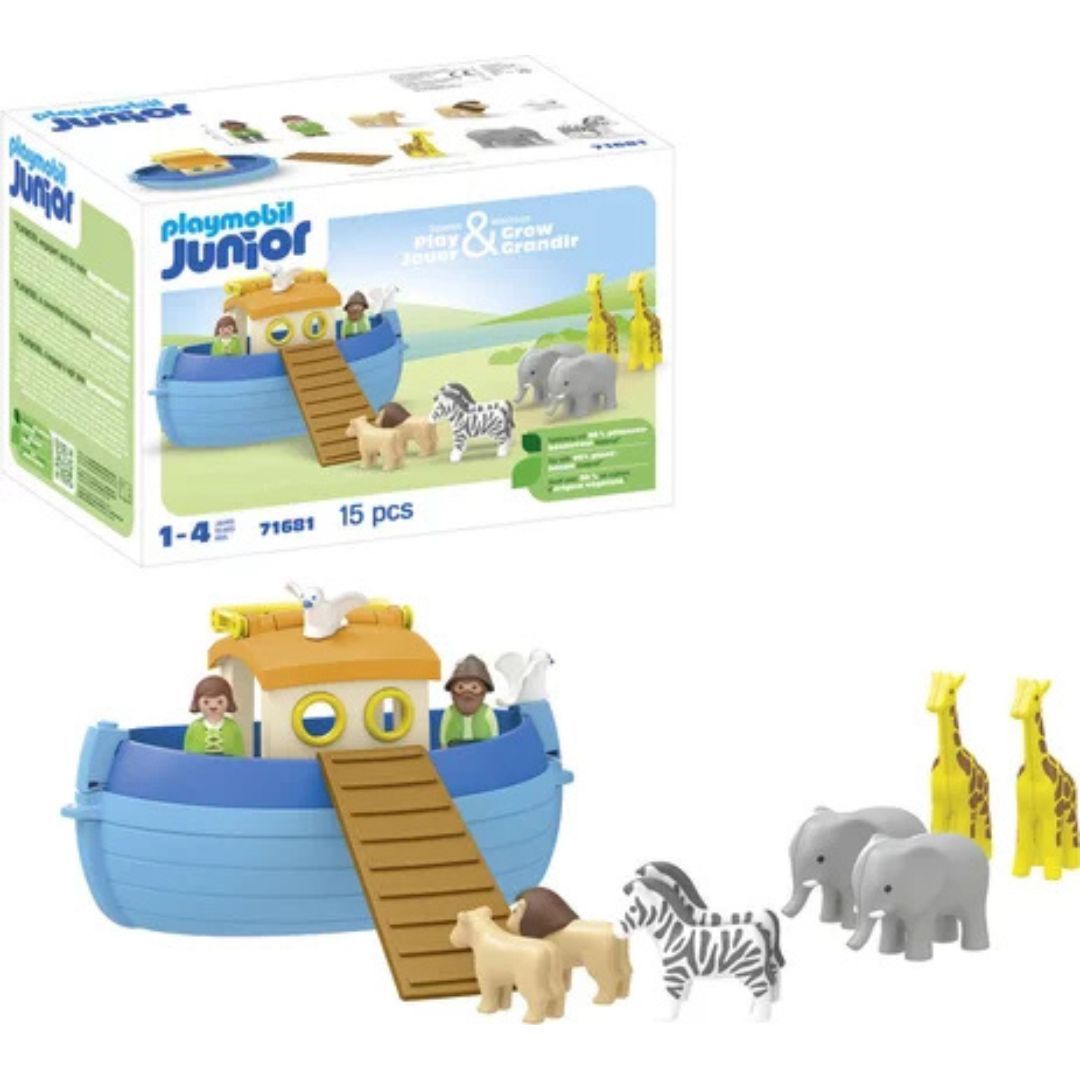 Playmobil 71681 JUNIOR - Arche de Noé transportable