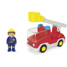 Playmobil Junior 71683 - Camion de Pompier avec échelle pivotante