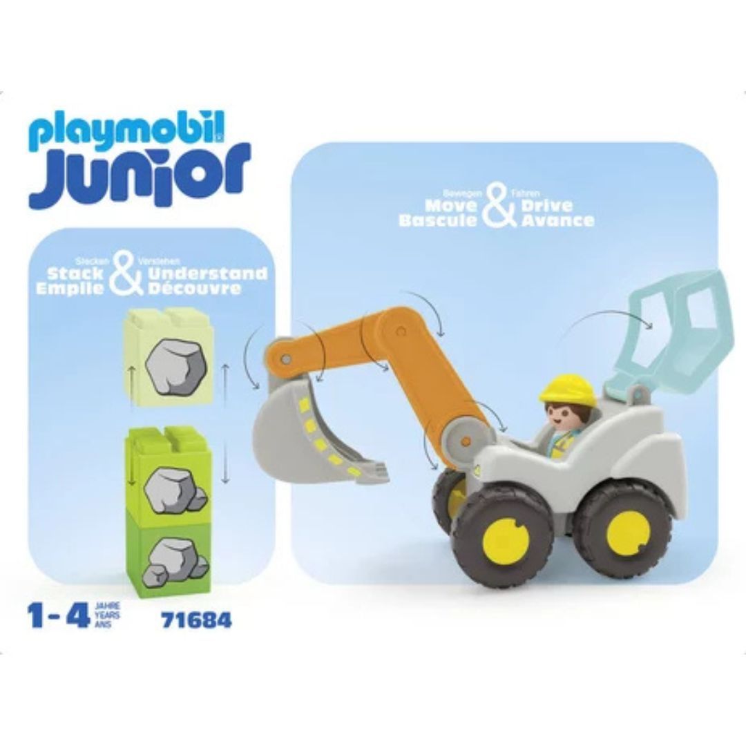 Playmobil 71684 JUNIOR - Pelleteuse