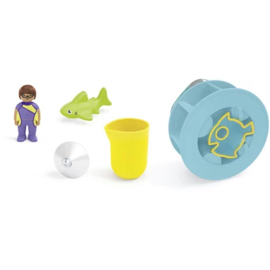 Playmobil 71688 JUNIOR AQUA - Roue aquatique avec bébé requin