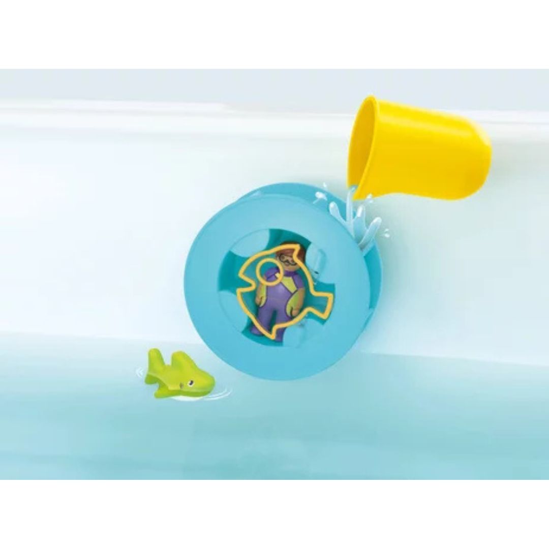 Playmobil 71688 JUNIOR AQUA - Roue aquatique avec bébé requin