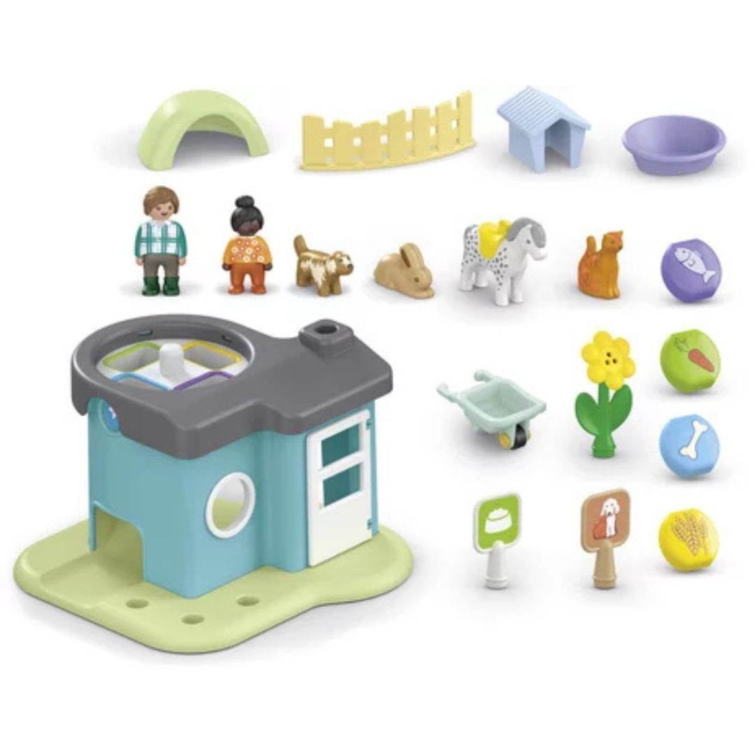 Playmobil 71690 JUNIOR AQUA - Maison des animaux