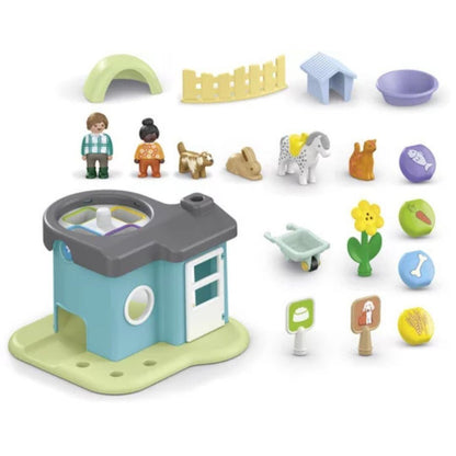 Playmobil 71690 JUNIOR AQUA - Maison des animaux