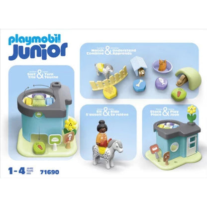 Playmobil 71690 JUNIOR AQUA - Maison des animaux