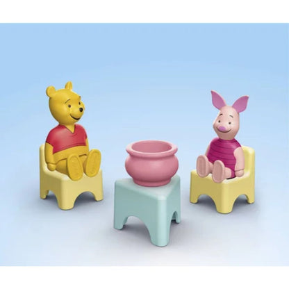 Playmobil 71693 JUNIOR - Winnie l'ourson et Porcinet avec cabane