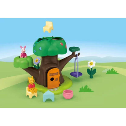 Playmobil 71693 JUNIOR - Winnie l'ourson et Porcinet avec cabane