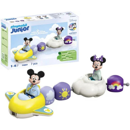 Playmobil 71697 JUNIOR - Train des nuages de Mickey et Minnie