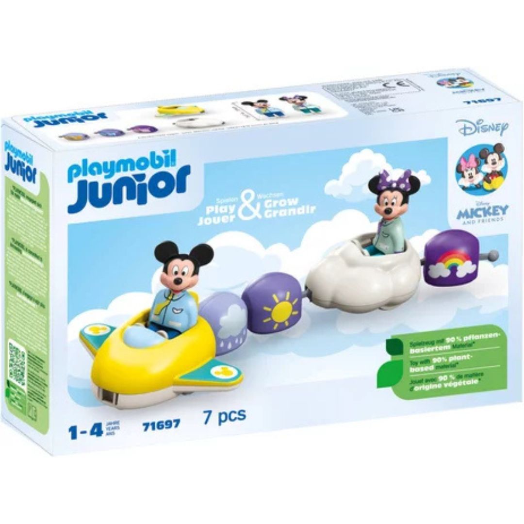 Playmobil 71697 JUNIOR - Train des nuages de Mickey et Minnie