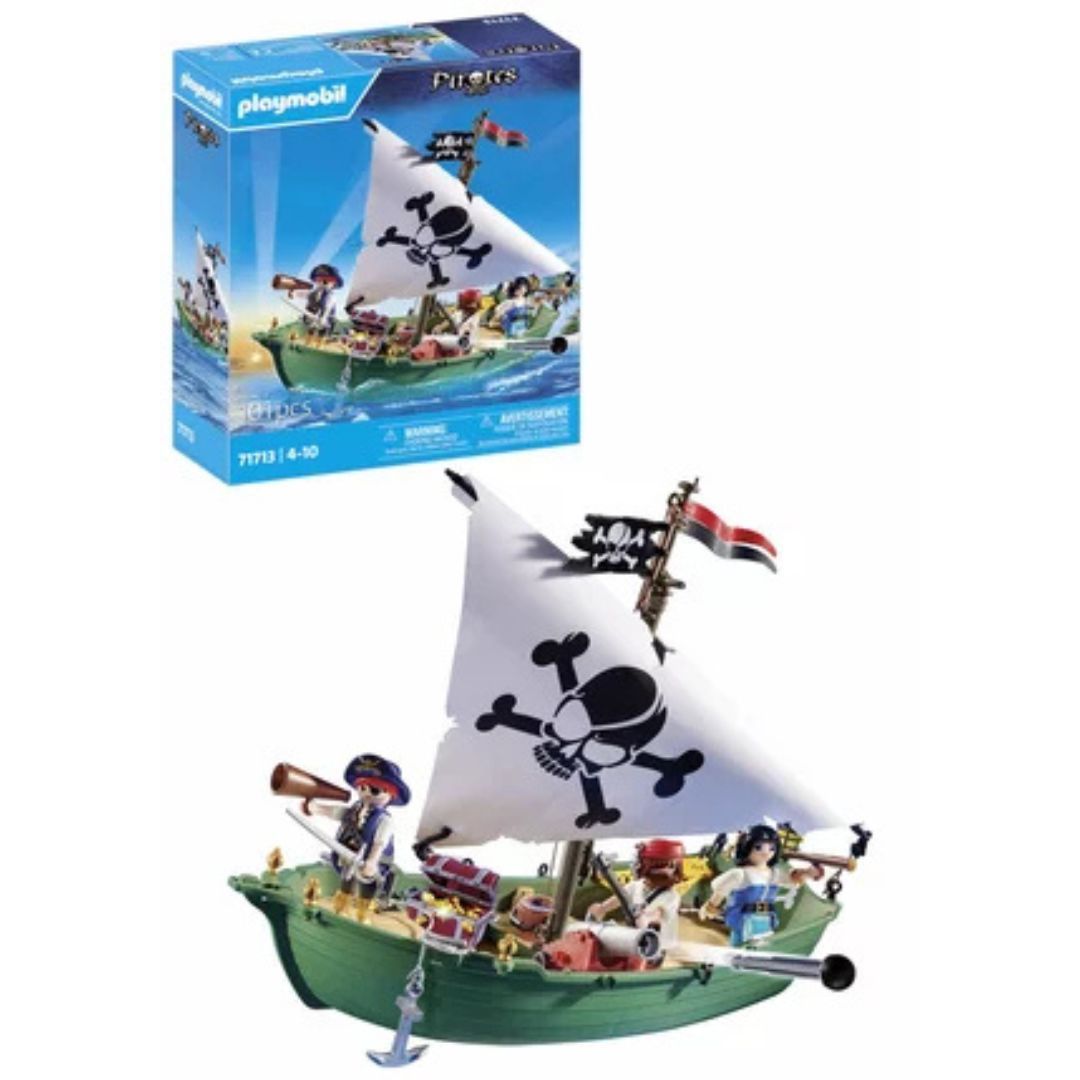 Playmobil 71713 - Chaloupe des pirates