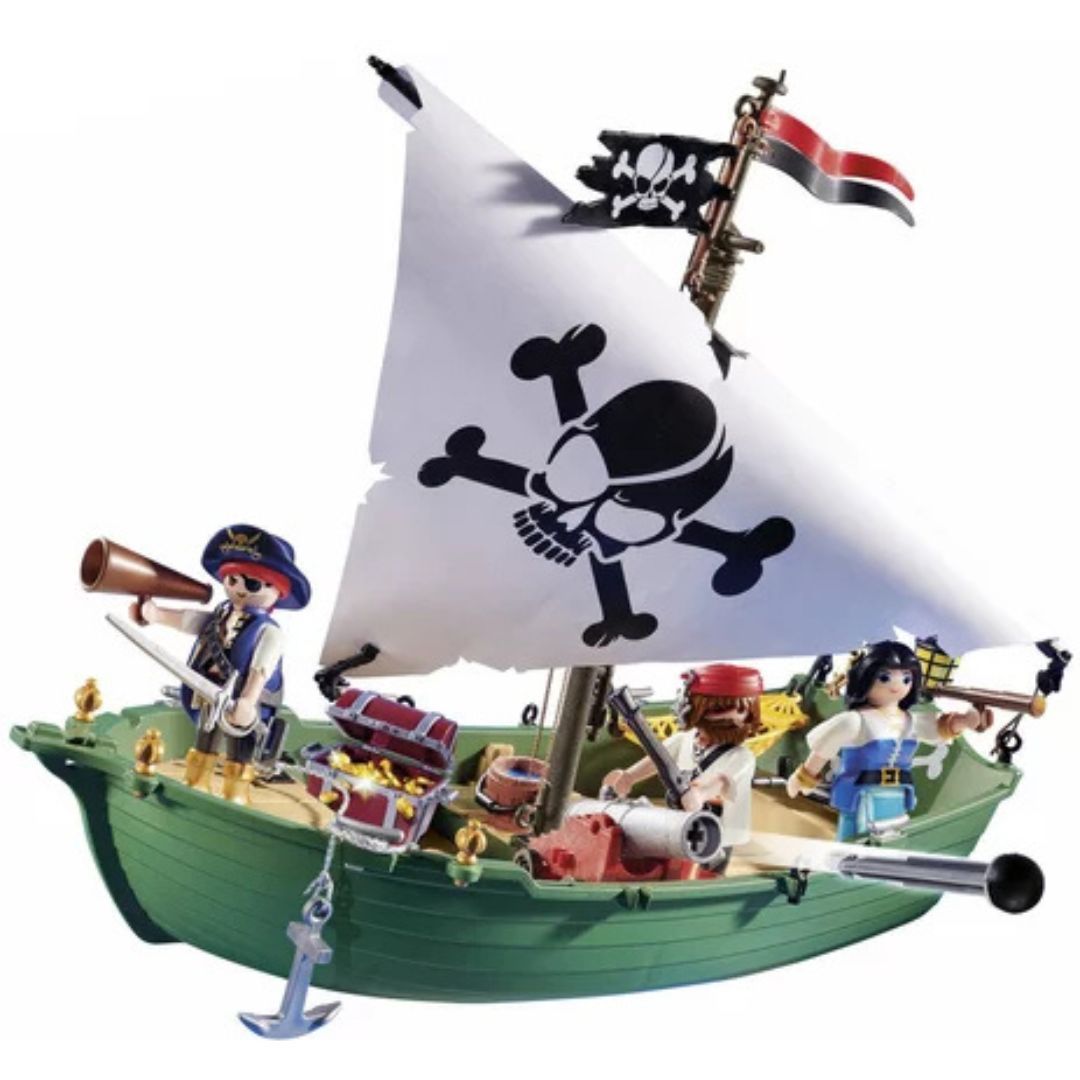 Playmobil 71713 - Chaloupe des pirates