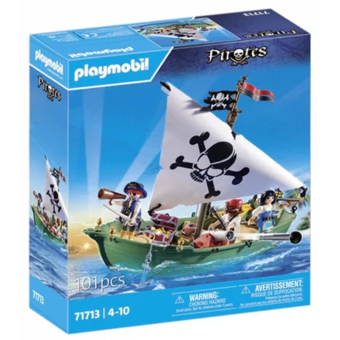 Playmobil 71713 - Chaloupe des pirates