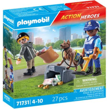 Playmobil 71731 - Policier chien de recherche