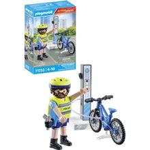 Playmobil 71732 - Policier cycliste