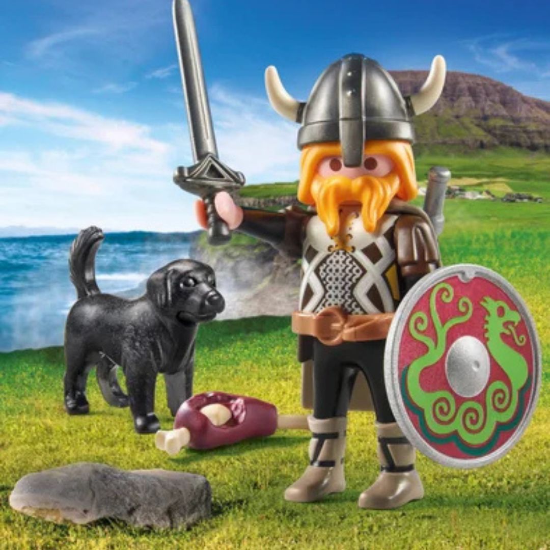 Playmobil 71755 - Viking avec chien