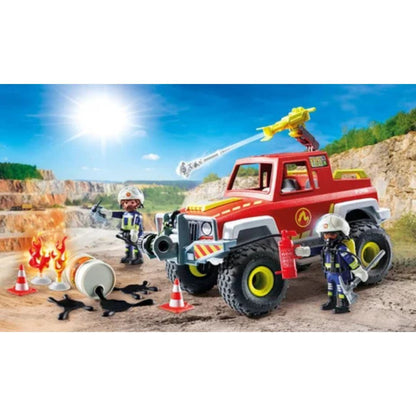 Playmobil 71824 - Véhicule de pompiers