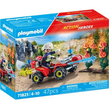 Playmobil 71825 - Pompier avec quad
