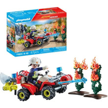 Playmobil 71825 - Pompier avec quad
