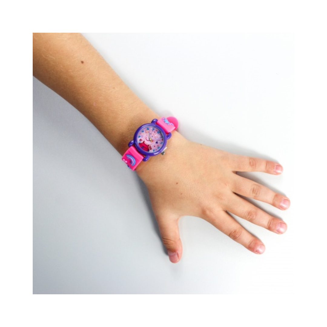 Montre pour enfant Peppa Pig Rose/Violette