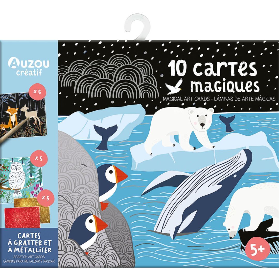 Auzou - Ma pochette d'artiste - 10 cartes magiques