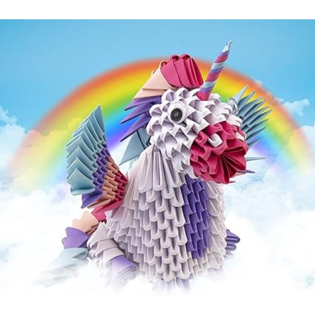 CreativaMente CRÉAGAMI - Large - Licorne
