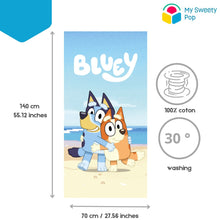 My Sweety Pop - Serviette Bluey (Bleu/Sable)