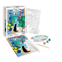 Sentosphère - Palette d'artiste - Le Chat à la fenêtre