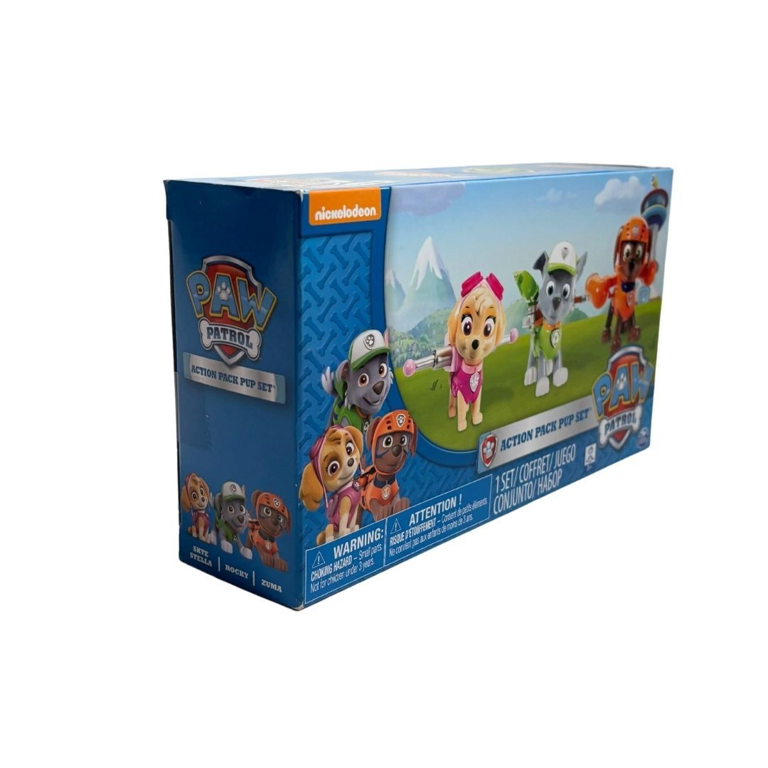 Spin master - Pat'Patrouille figurines - Skye, Rocky, Zuma
