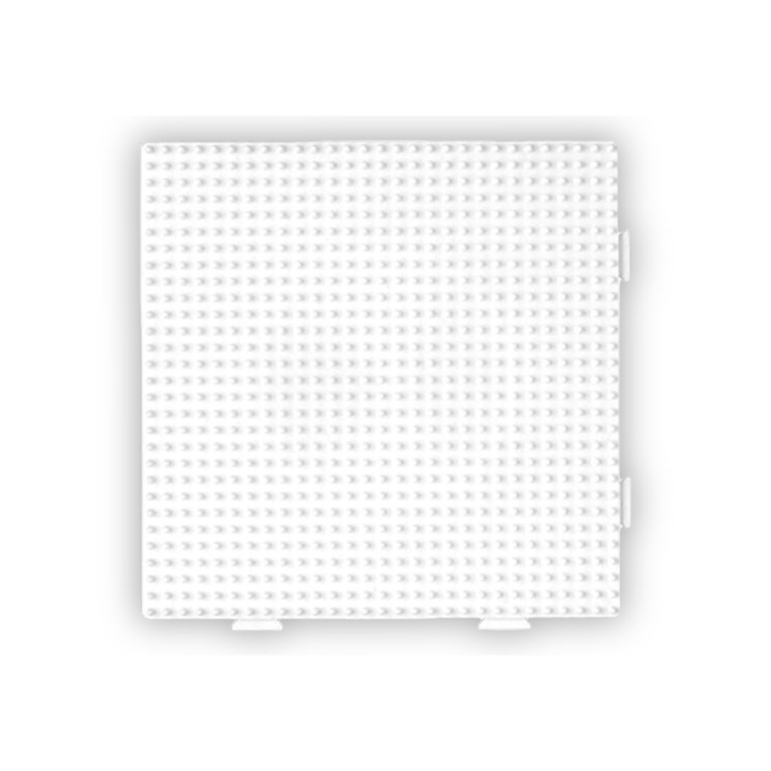 Plaque Hama carré - Blanc - 15 x 15cm