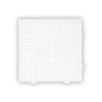 Plaque Hama carré - Blanc - 15 x 15cm