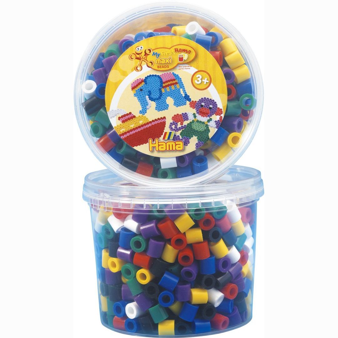 Hama - Maxi 600 perles vives (mix00) - 8570