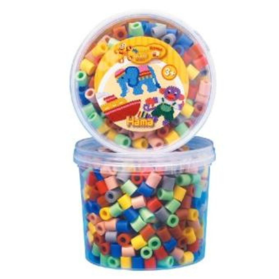 Hama - Maxi Pot PM 600 perles mix 7 couleurs - 8573