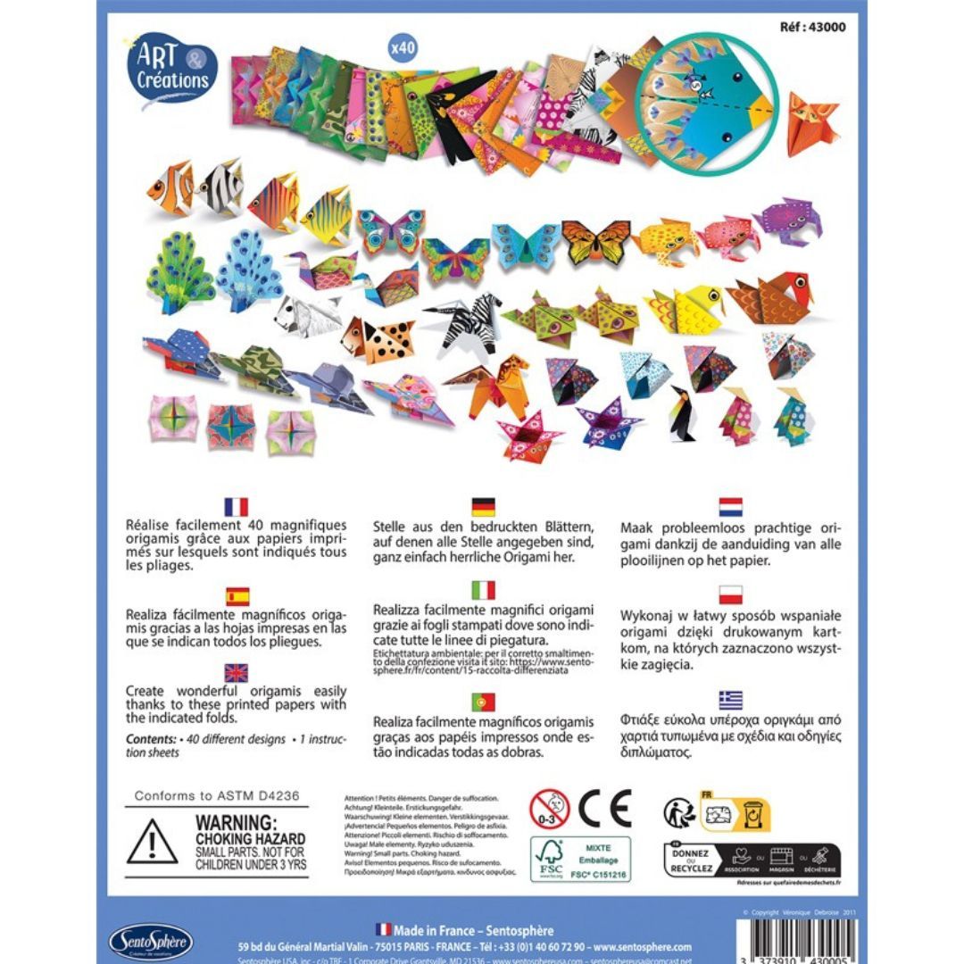 Sentosphère - Art & Créations - Kit Origami