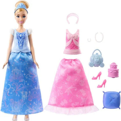 Princesses Disney - Poupée Cendrillon et Tenues