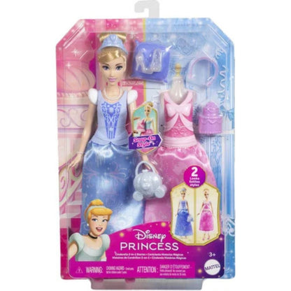 Princesses Disney - Poupée Cendrillon et Tenues