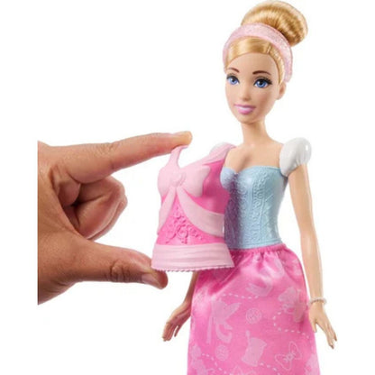 Princesses Disney - Poupée Cendrillon et Tenues
