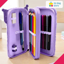 mybagstory - Trousse en Peluche Kuromi Garnie 2 Compartiments