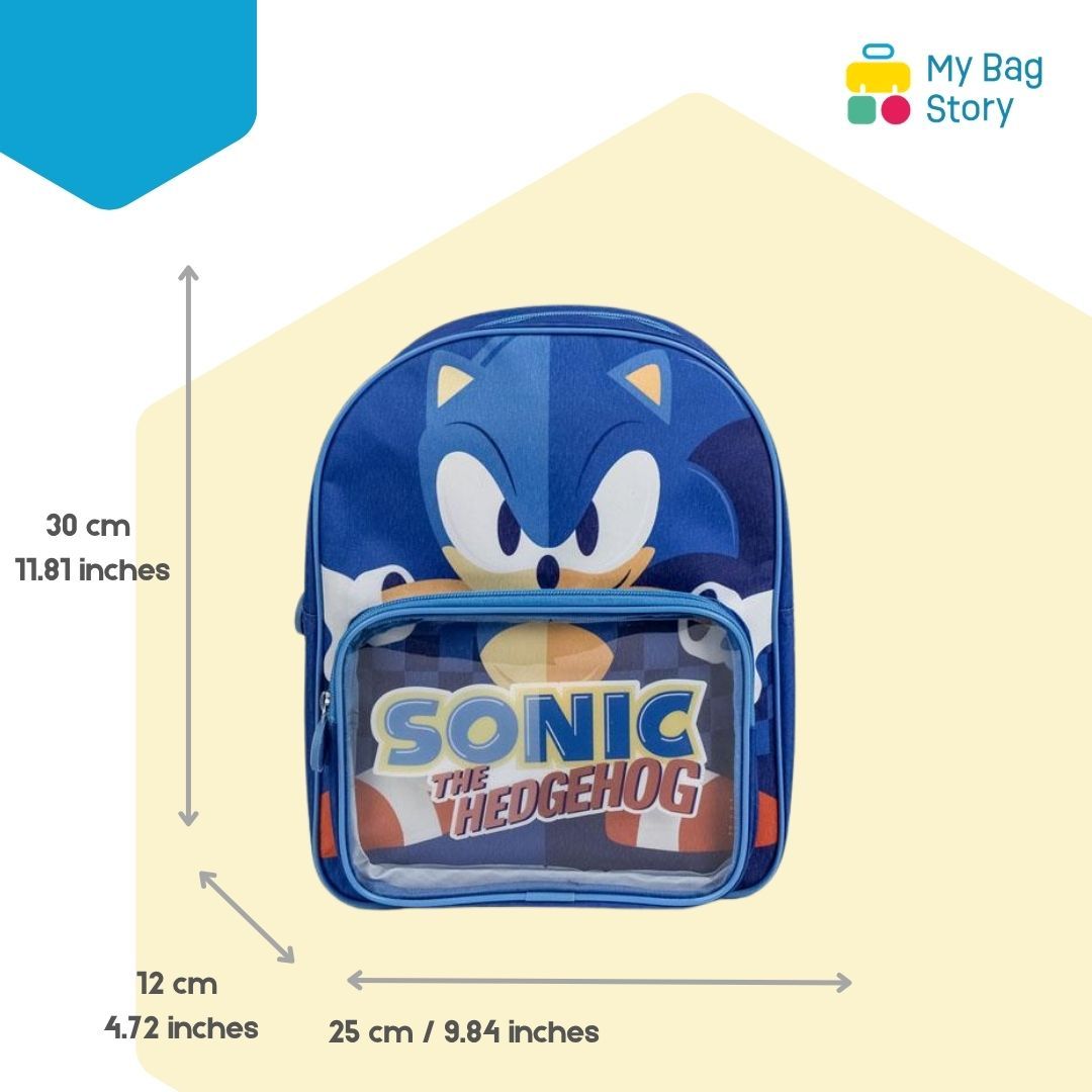 Mybagstory - Sac à Dos Enfant Sonic - Bleu