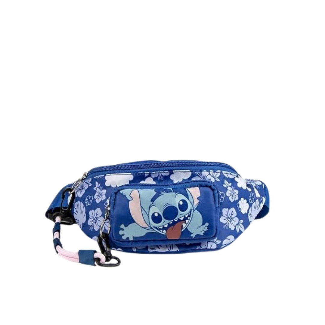 mybagstory - Sac Banane Stitch - Bleu