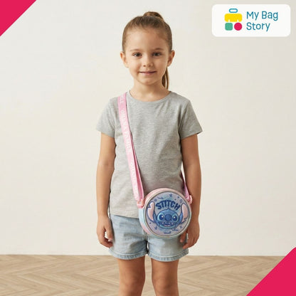 Mybagstory - Sac 3D pour Enfant - Petit Sac Stitch bandoulière