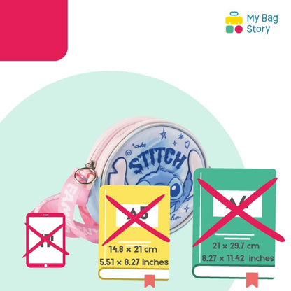 Mybagstory - Sac 3D pour Enfant - Petit Sac Stitch bandoulière