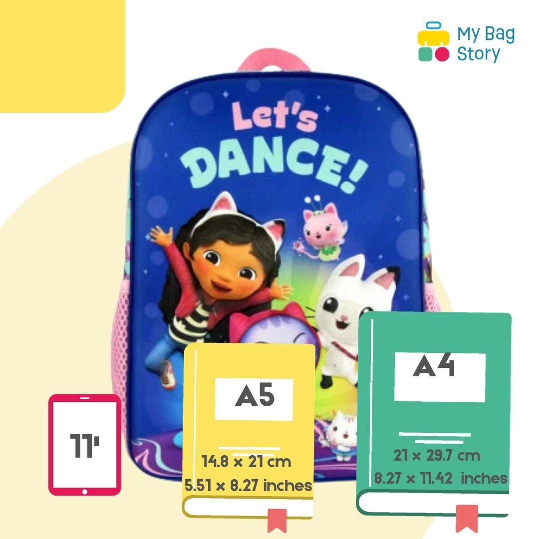 Mybagstory - Sac à dos maternelle 3D Gabby's Dollhouse