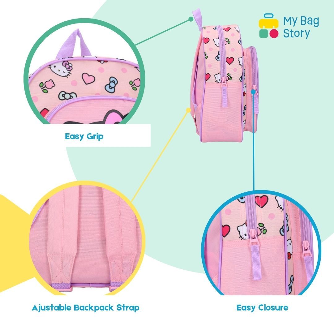 Mybagstory - Sac à dos Hello Kitty 30 cm - Rose